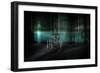 Lighting in Deserted Room-Nathan Wright-Framed Photographic Print