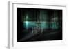 Lighting in Deserted Room-Nathan Wright-Framed Photographic Print