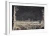 Lighting in Park of Versailles for Wedding of Dauphin and Marie Antoinette-null-Framed Giclee Print