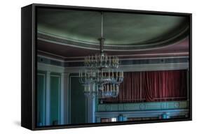 Lighting on Deserted Room-Nathan Wright-Framed Stretched Canvas