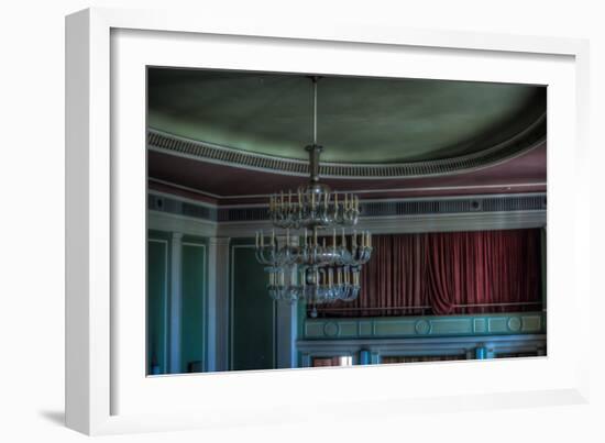 Lighting on Deserted Room-Nathan Wright-Framed Photographic Print