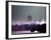 Lighting Strikes in Downtown Denver-null-Framed Photographic Print