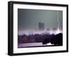 Lighting Strikes in Downtown Denver-null-Framed Photographic Print