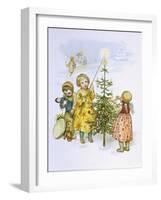 Lighting the Candle-null-Framed Giclee Print