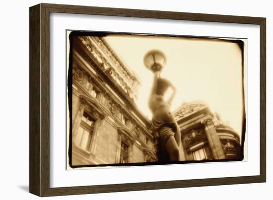 Lighting the Way, Opera House, Paris-Theo Westenberger-Framed Photographic Print