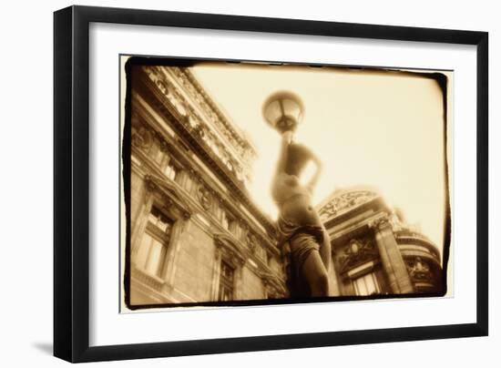 Lighting the Way, Opera House, Paris-Theo Westenberger-Framed Photographic Print