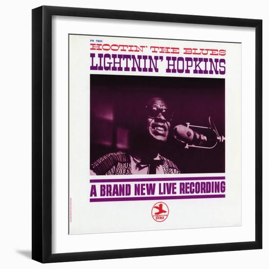 Lightnin' Hopkins - Hootin' the Blues-null-Framed Art Print