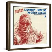 Lightnin' Hopkins - My Life in the Blues-null-Framed Art Print