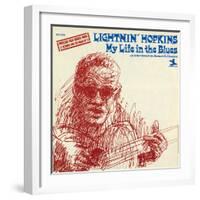 Lightnin' Hopkins - My Life in the Blues-null-Framed Art Print