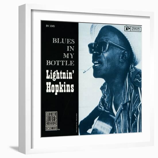 Lightnin' Hopkins, Smokes Like Lightning-null-Framed Art Print