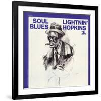 Lightnin' Hopkins - Soul Blues-null-Framed Art Print