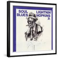 Lightnin' Hopkins - Soul Blues-null-Framed Art Print