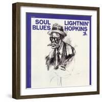 Lightnin' Hopkins - Soul Blues-null-Framed Art Print