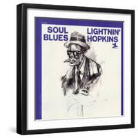 Lightnin' Hopkins - Soul Blues-null-Framed Art Print