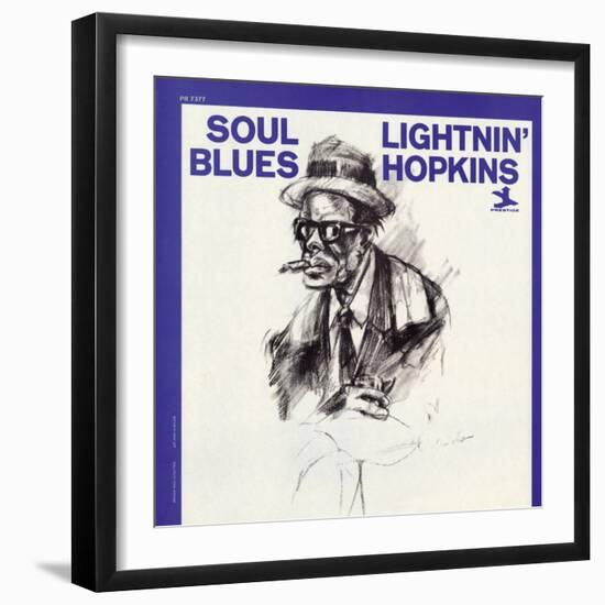 Lightnin' Hopkins - Soul Blues-null-Framed Art Print