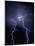 Lightning at Night-Jim Zuckerman-Mounted Photographic Print