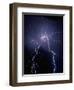 Lightning at Night-Jim Zuckerman-Framed Photographic Print