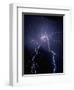 Lightning at Night-Jim Zuckerman-Framed Photographic Print