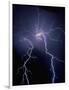 Lightning at Night-Jim Zuckerman-Framed Photographic Print