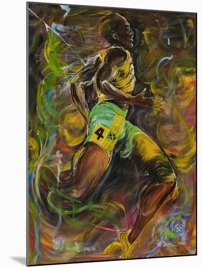 Lightning Bolt-Ikahl Beckford-Mounted Giclee Print