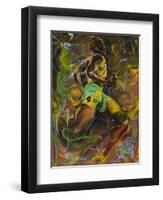 Lightning Bolt-Ikahl Beckford-Framed Premium Giclee Print