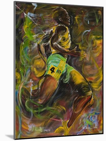 Lightning Bolt-Ikahl Beckford-Mounted Giclee Print