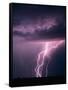 Lightning Bolts-Warren Faidley-Framed Stretched Canvas