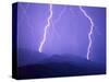 Lightning Bolts-Warren Faidley-Stretched Canvas