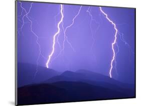 Lightning Bolts-Warren Faidley-Mounted Photographic Print