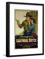 Lightning Bryce, 1919-null-Framed Art Print