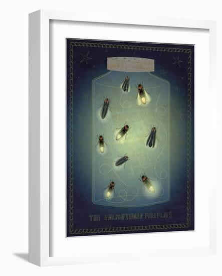 Lightning Bugs-John W Golden-Framed Giclee Print