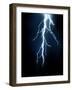 Lightning Illustration-norph-Framed Art Print