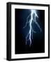 Lightning Illustration-norph-Framed Art Print