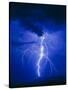 Lightning In Arizona, USA-Keith Kent-Stretched Canvas