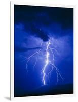 Lightning In Arizona, USA-Keith Kent-Framed Photographic Print