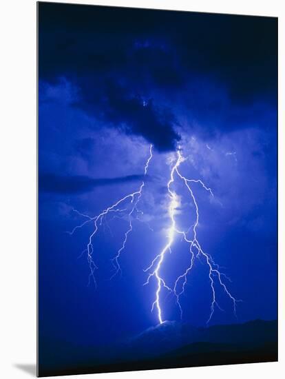 Lightning In Arizona, USA-Keith Kent-Mounted Photographic Print