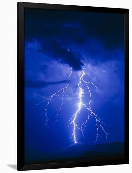 Lightning In Arizona, USA-Keith Kent-Framed Photographic Print