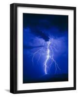 Lightning In Arizona, USA-Keith Kent-Framed Photographic Print