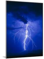 Lightning In Arizona, USA-Keith Kent-Mounted Photographic Print