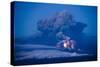 Lightning in Ash Cloud During Eyjafjallajokull Eruption-Paul Souders-Stretched Canvas