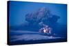 Lightning in Ash Cloud During Eyjafjallajokull Eruption-Paul Souders-Stretched Canvas