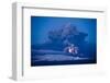 Lightning in Ash Cloud During Eyjafjallajokull Eruption-Paul Souders-Framed Photographic Print