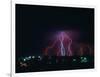 Lightning Over Boulder, CO-Chris Rogers-Framed Photographic Print