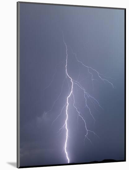 Lightning over Capitol Reef National Monument, Utah, USA-Scott T. Smith-Mounted Photographic Print