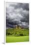 Lightning over Ruins of the Rock of Cashel, Tipperary County, Ireland-Jaynes Gallery-Framed Photographic Print