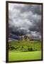 Lightning over Ruins of the Rock of Cashel, Tipperary County, Ireland-Jaynes Gallery-Framed Photographic Print