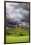 Lightning over Ruins of the Rock of Cashel, Tipperary County, Ireland-Jaynes Gallery-Framed Photographic Print