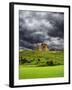 Lightning over Ruins of the Rock of Cashel, Tipperary County, Ireland-Jaynes Gallery-Framed Premium Photographic Print