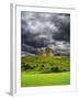 Lightning over Ruins of the Rock of Cashel, Tipperary County, Ireland-Jaynes Gallery-Framed Photographic Print