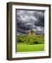 Lightning over Ruins of the Rock of Cashel, Tipperary County, Ireland-Jaynes Gallery-Framed Premium Photographic Print